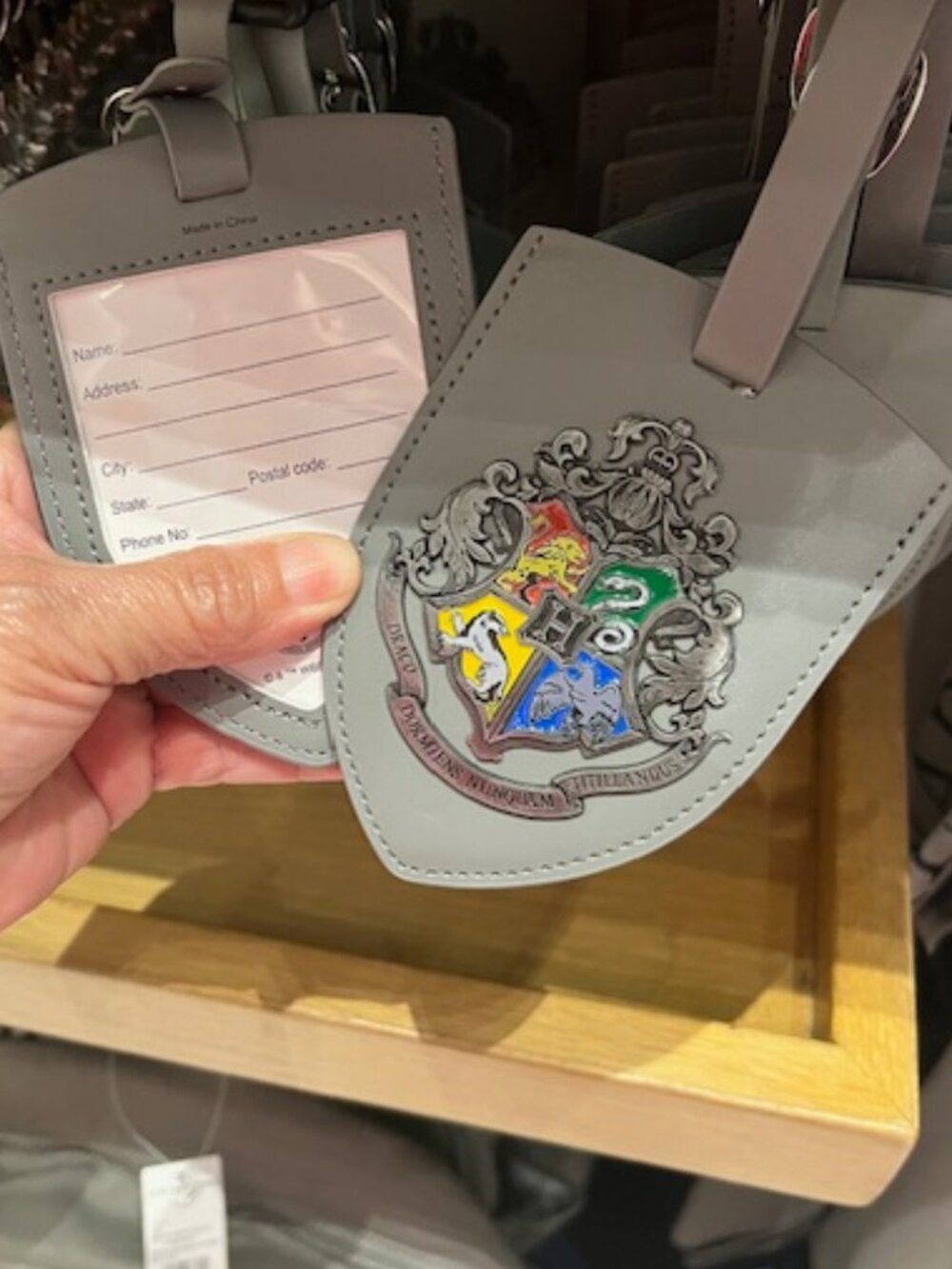 Hogwarts Luggage Tag